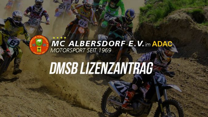 DMSB LIZENZANTRAG